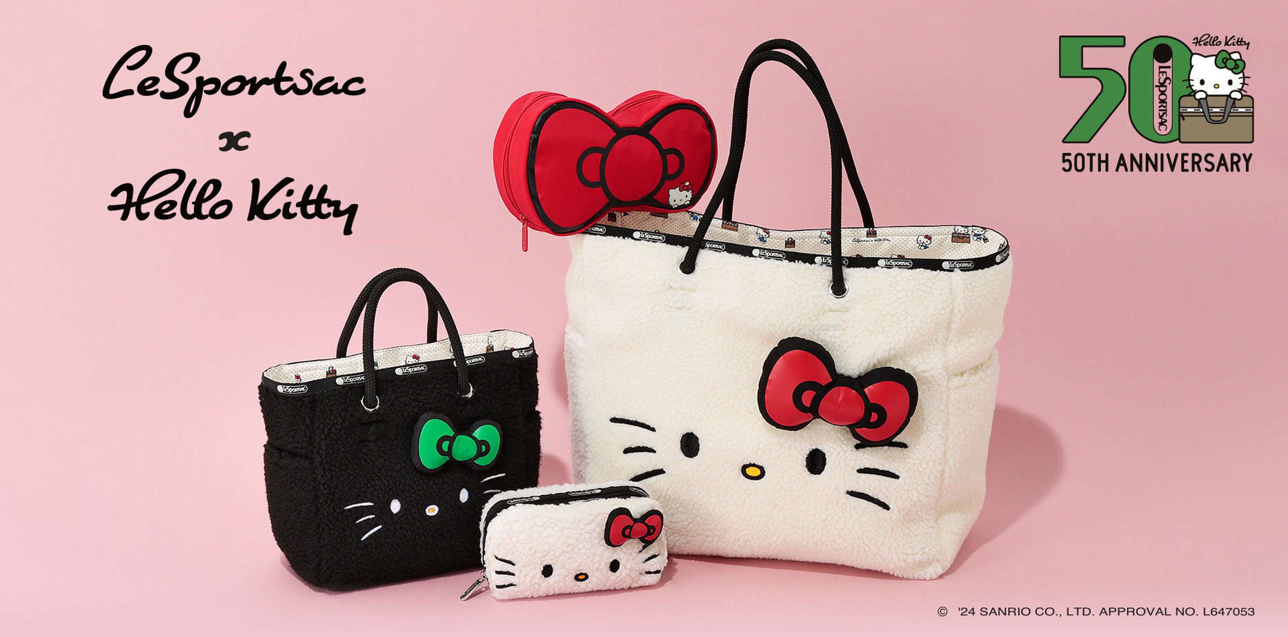 LeSportsac × Hello Kitty 50th Anniversary Collaboration • TDR Explorer