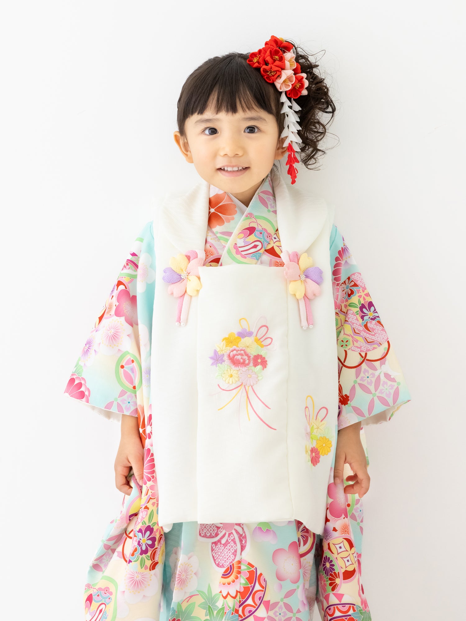 S0318 まり/水色 | 七五三着物レンタル | tententen – tententen(てん