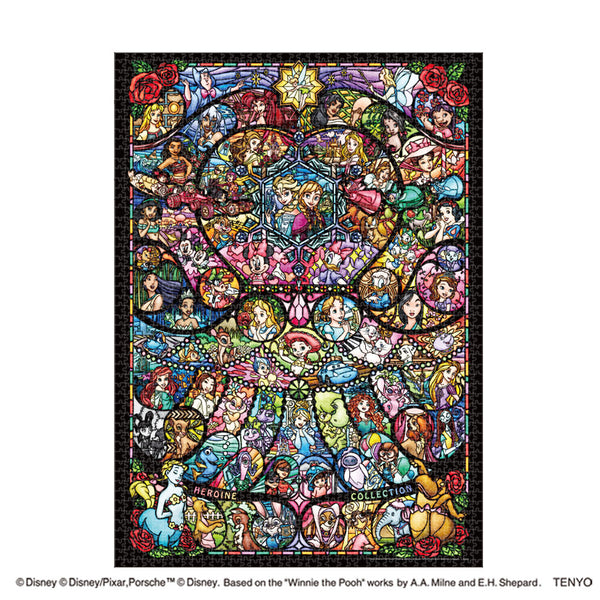 ジグソーパズル 2000ピース 「ヒロインコレクション ステンドグラス