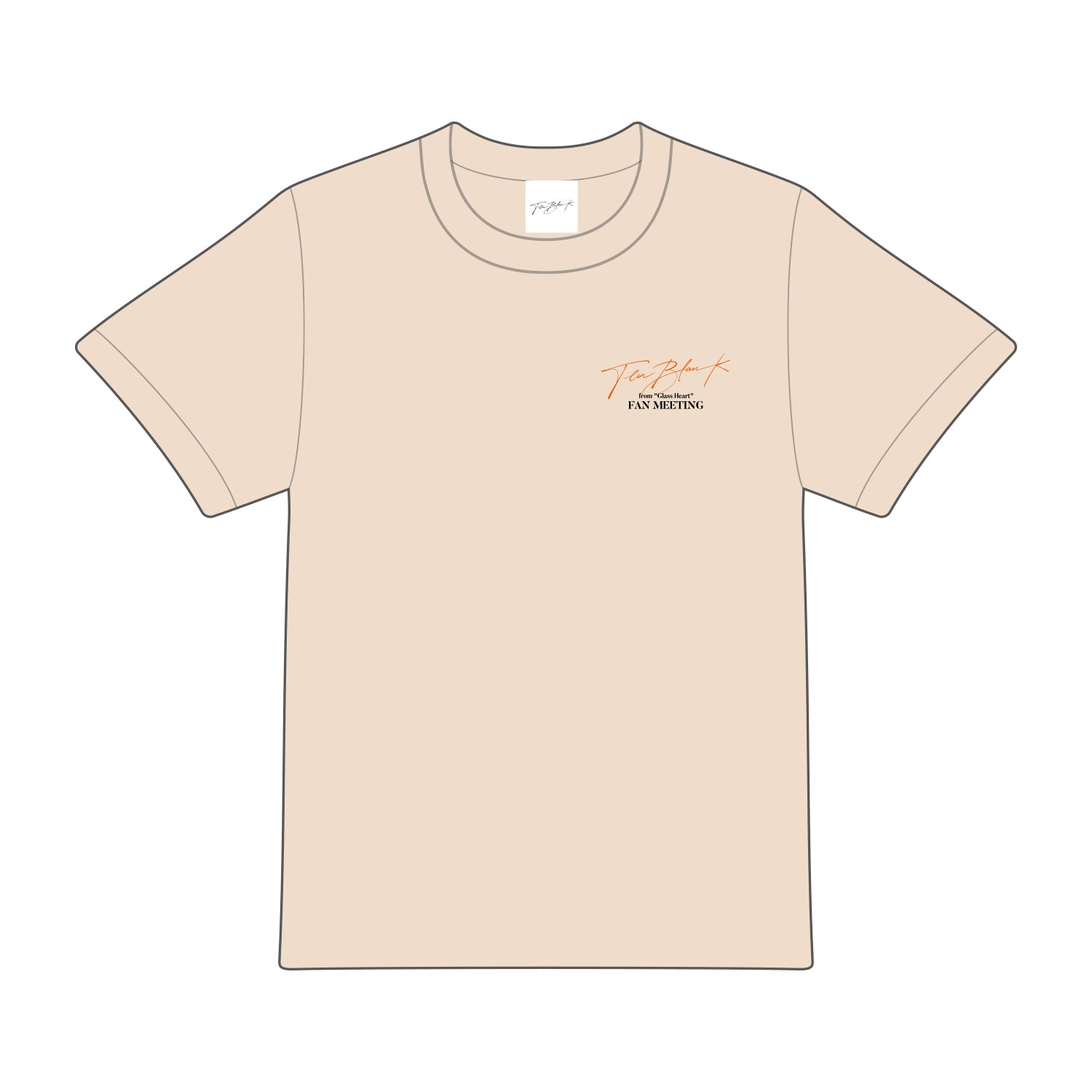 TOUR T-SHIRT（Natural）