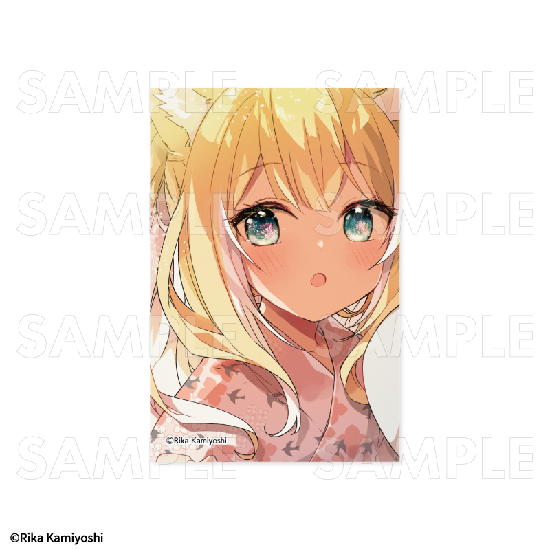 ステッカー／神吉李花ポップアップショップ ふわみみマーケット（全10