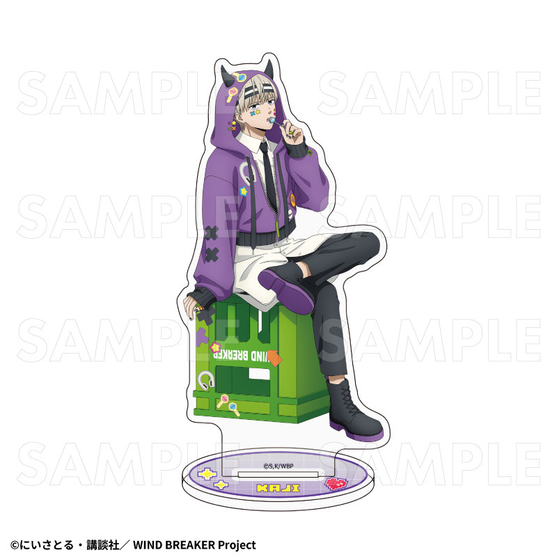 TVアニメ「WIND BREAKER」 アクリルスタンド【でびデコパーカー】（全6