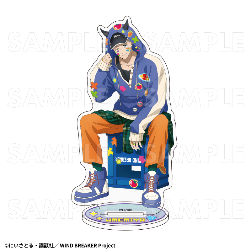 TVアニメ「WIND BREAKER」 アクリルスタンド【でびデコパーカー】（全6
