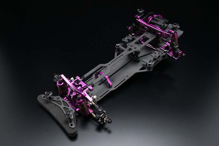 RWDドリフトカー YD-2RX オプション付き 組み立て済みシャーシ