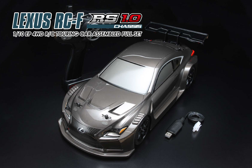 レクサスRC-F GT3 RS1.0 レディトゥラン セット - ラジコンカー・RC