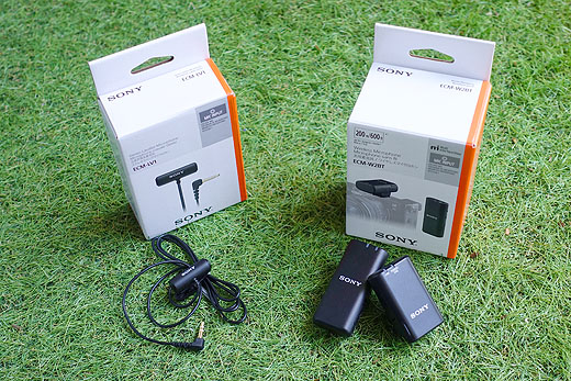 レビュー】Vlog撮影の定番ワイヤレスマイク『ECM-W2BT』実機レポート