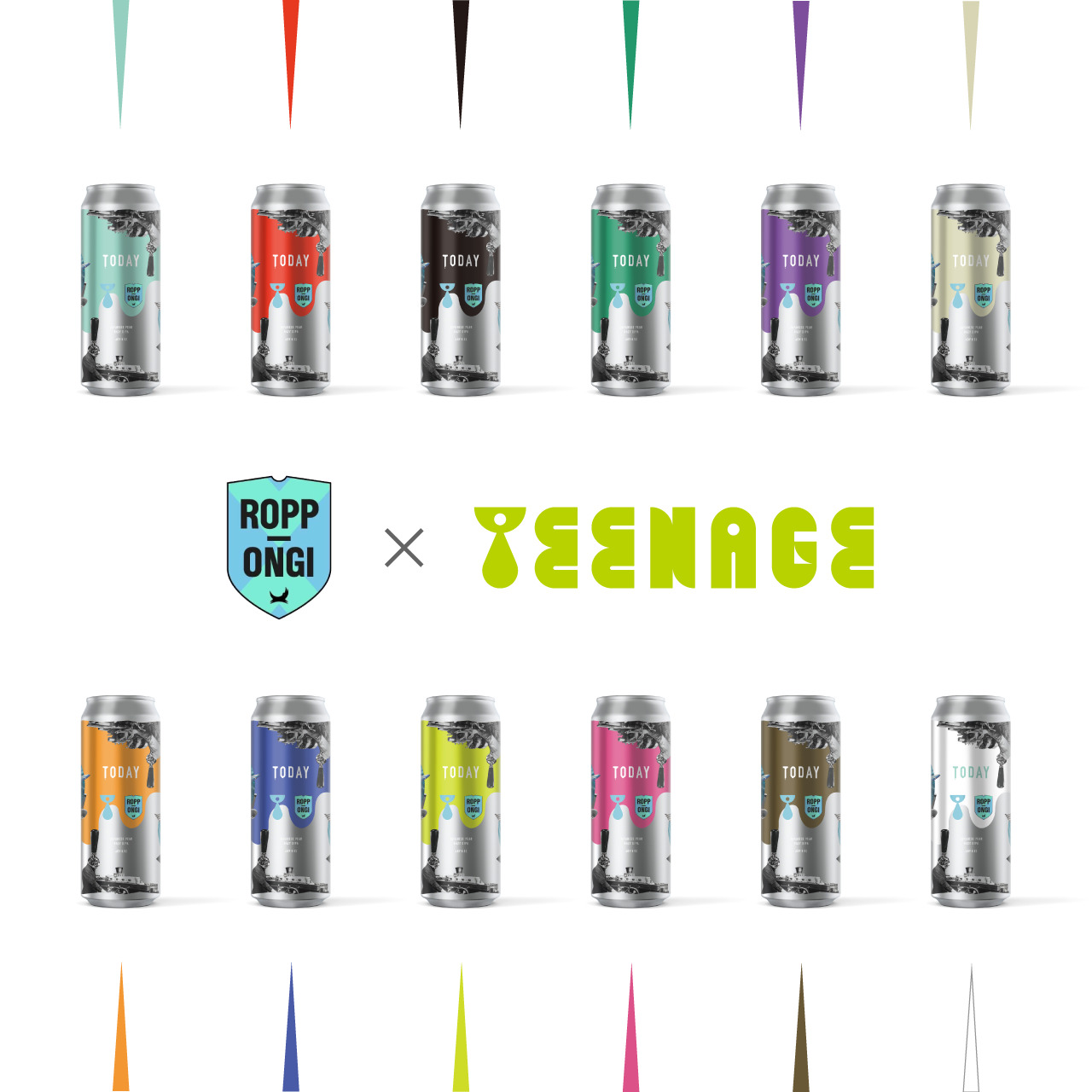BrewDog Roppongiとのコラボビール、12色展開で発売決定。 - Teenage