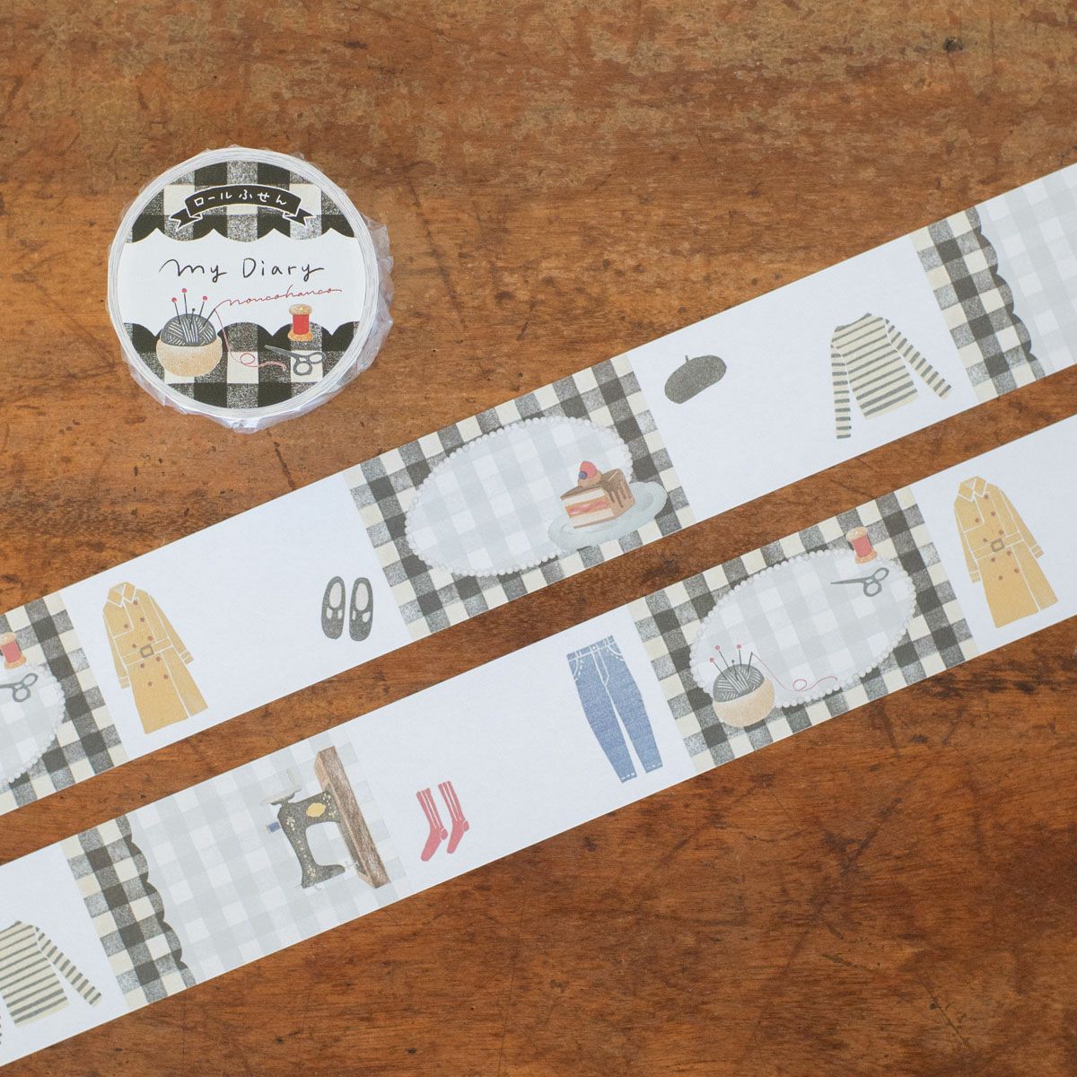 手紙社｜ナガキパーマ・ロールふせん「いろんなの」 | 月刊手紙舎