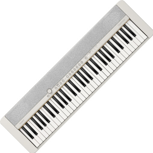 Casio CT-S1 Portable Keyboard White – Tegeler Music