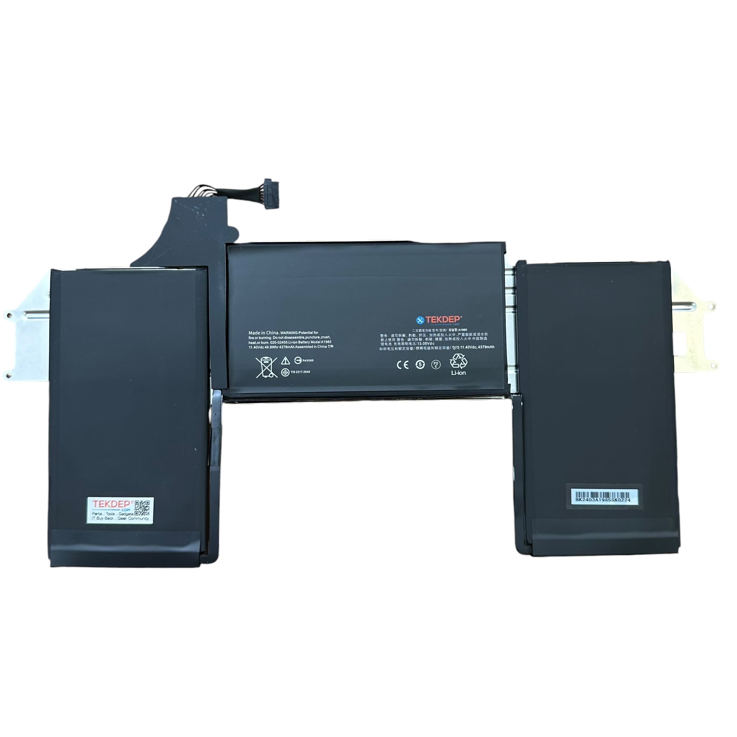 New Battery Apple A2179 A1965 MacBook Air 13