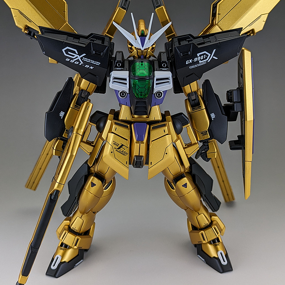 完成品] MG GX-9901-DX GUNDAM DOUBLE X | テキトーオヤジノ墓 (旧