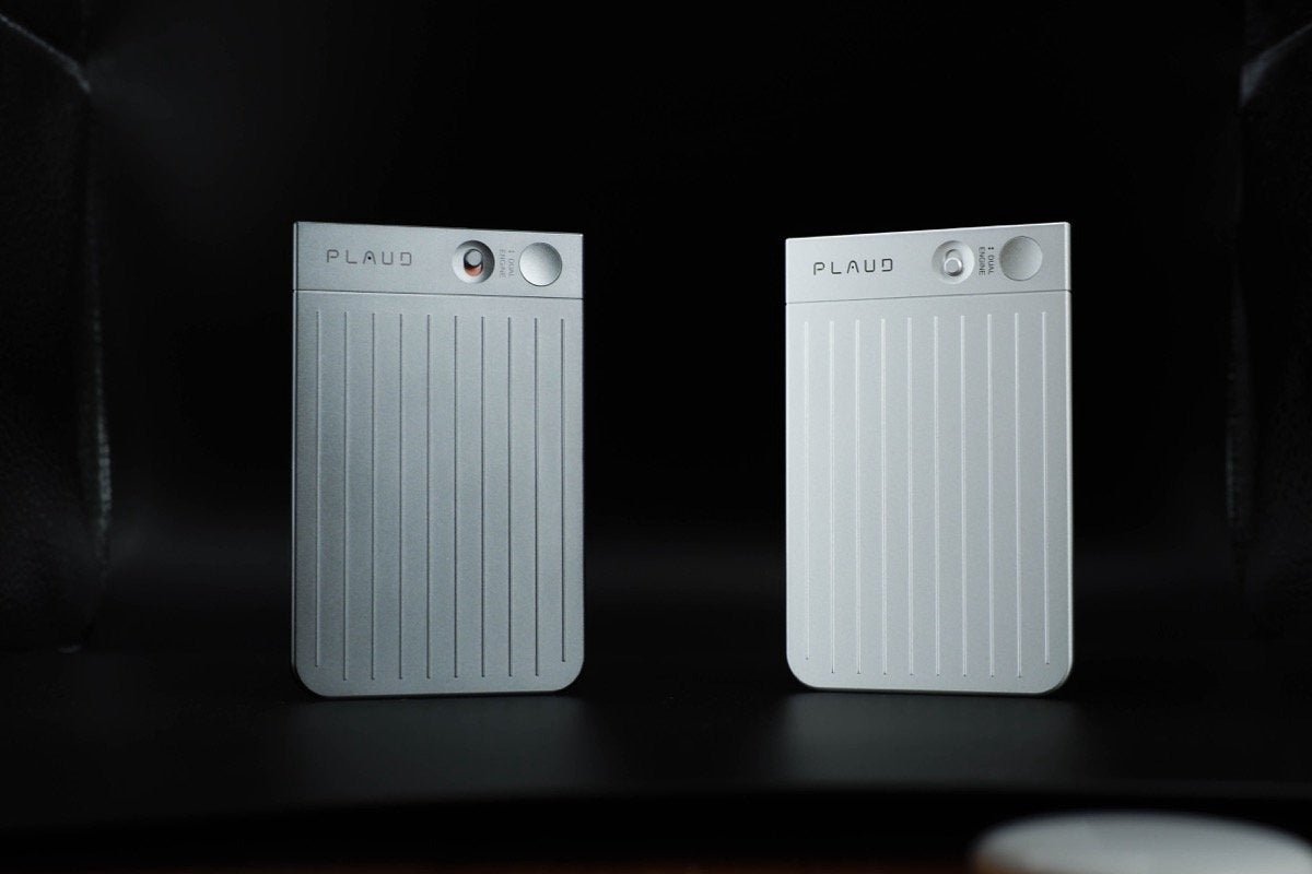 PLAUD NOTE Black & Case Green