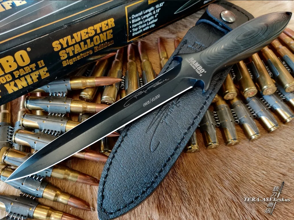 Rambo First Blood Part II Boot Knife Signature Edition dagger