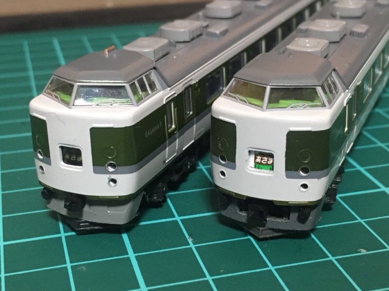 KATO 189系 グレードアップあさま ～加工難易度～ - 鉄道模型の世界