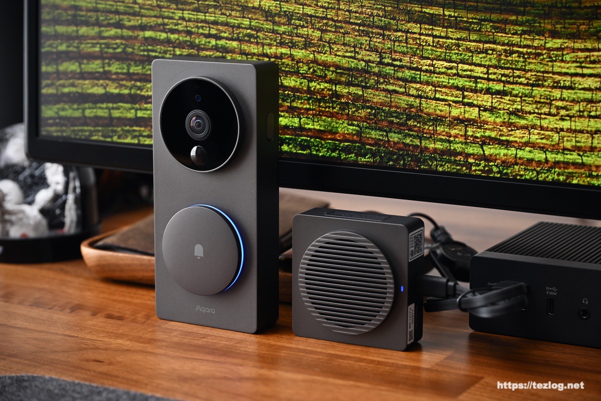Aqara スマートビデオドアベル G4。インターホンを簡単スマート化