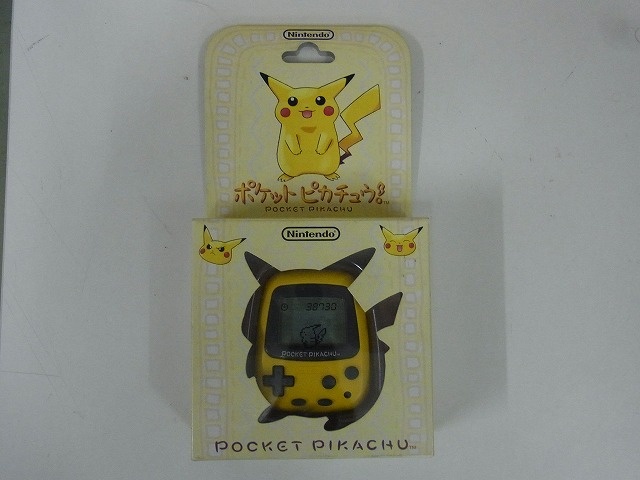 買取実績｜任天堂 ポケットピカチュウ 未使用 ｜たいむましん