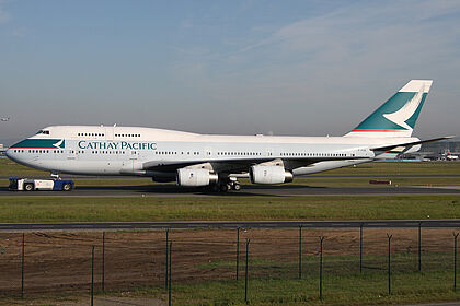 B-HUB Cathay Pacific Boeing 747-400 | Planespotters.net