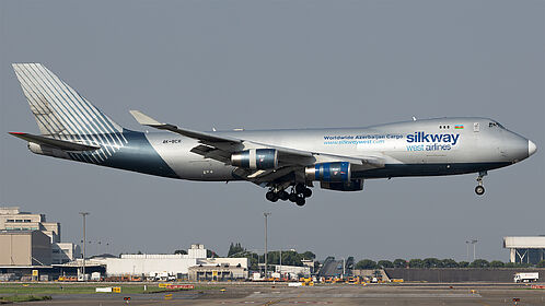 4K-BCH Silk Way West Airlines Boeing 747-400F | Planespotters.net