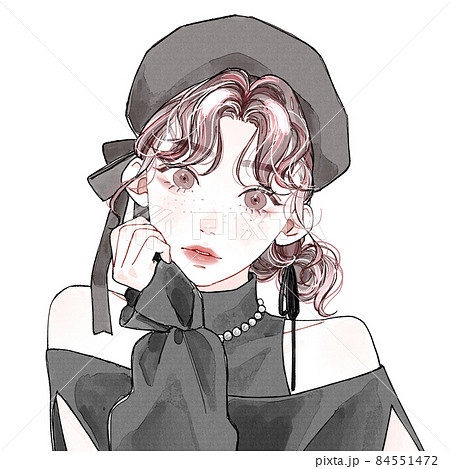 そばかす 女の子のイラスト素材 - PIXTA