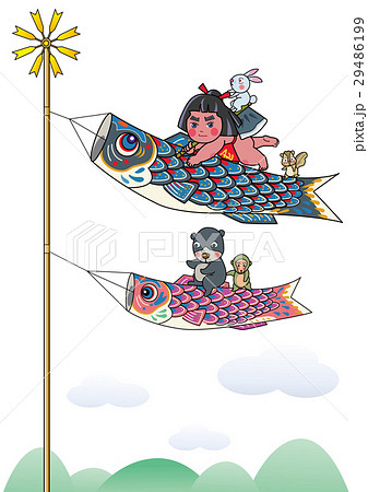 金太郎 熊 相撲 端午の節句のイラスト素材 - PIXTA