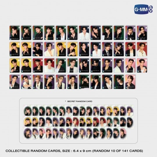 GMMTV / BOYS: BLACK IN COLOR コレクティブルランダムカード - タイBL