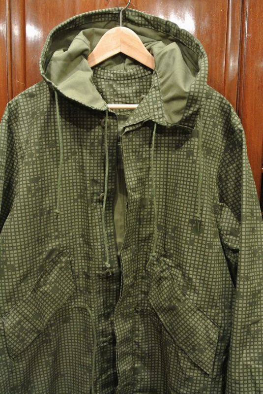 80s デッドストック U.S ARMY デザート ナイトカモパーカー【M