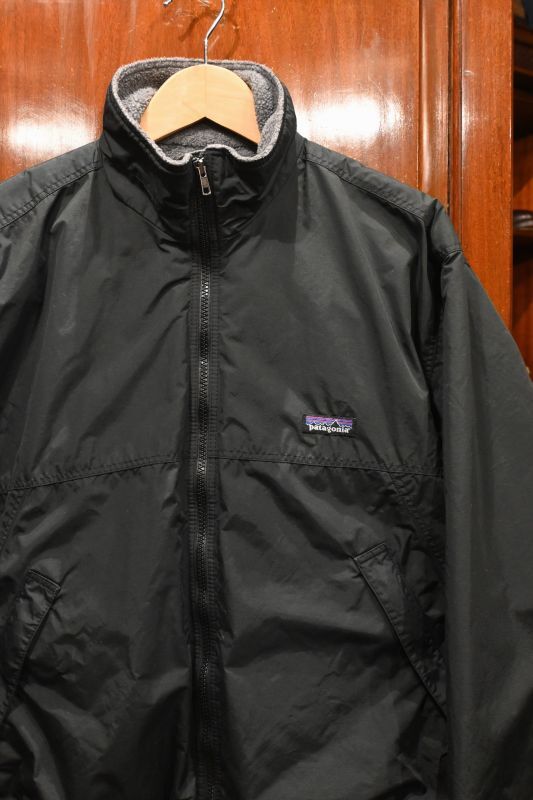 00s USED PATAGONIA パタゴニア シェルドシンチラジャケット(BLACK/S