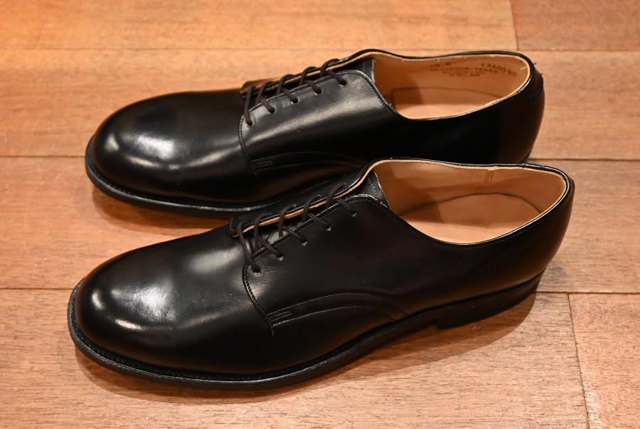 79年製 デッドストック U.S NAVY CRADDOCK TERRY社製 レザーソール