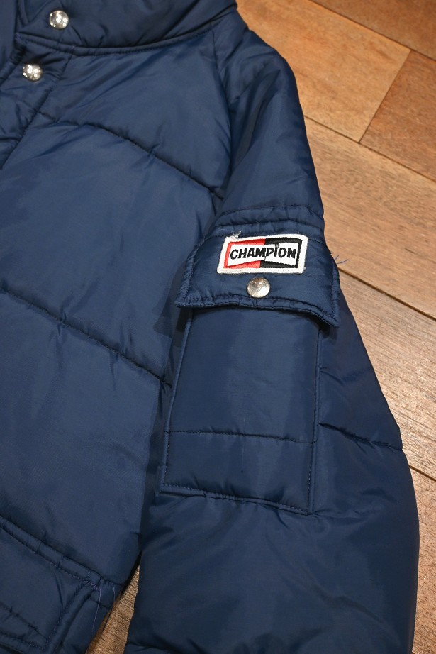USED) 70s CHAMPION SPARK PLUG オフィシャル 中綿レーシング