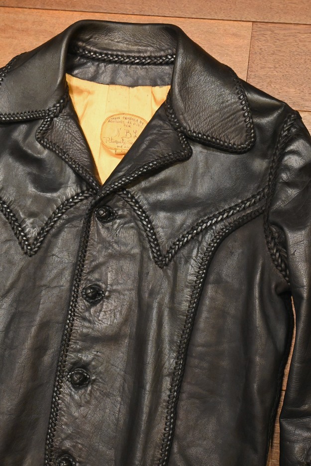 70s VTG/USED NORTH BEACH LEATHER ハンドクラフト レザージャケット