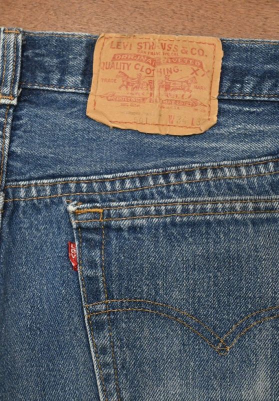 80s Levi's 501 リーバイス 内股シングルステッチ アメリカ製(表記
