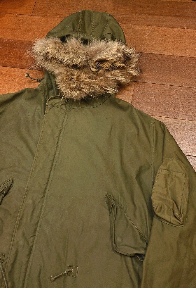40s U.S ARMY M-48 Field Parka M48パーカー (M)ビンテージ フィッシュ