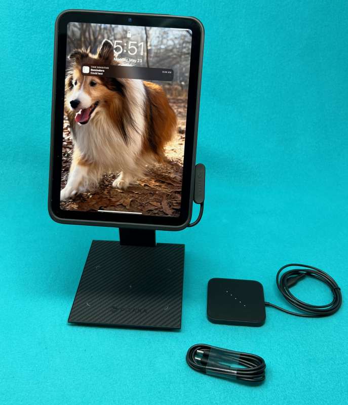 Pitaka MagEZ iPad mini charging stand review - power through the