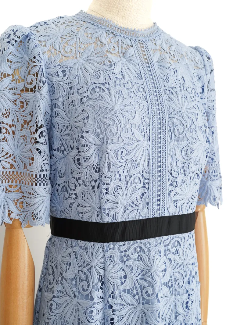 CELFORD（セルフォード） レースワンピース（ブルー/サイズ38