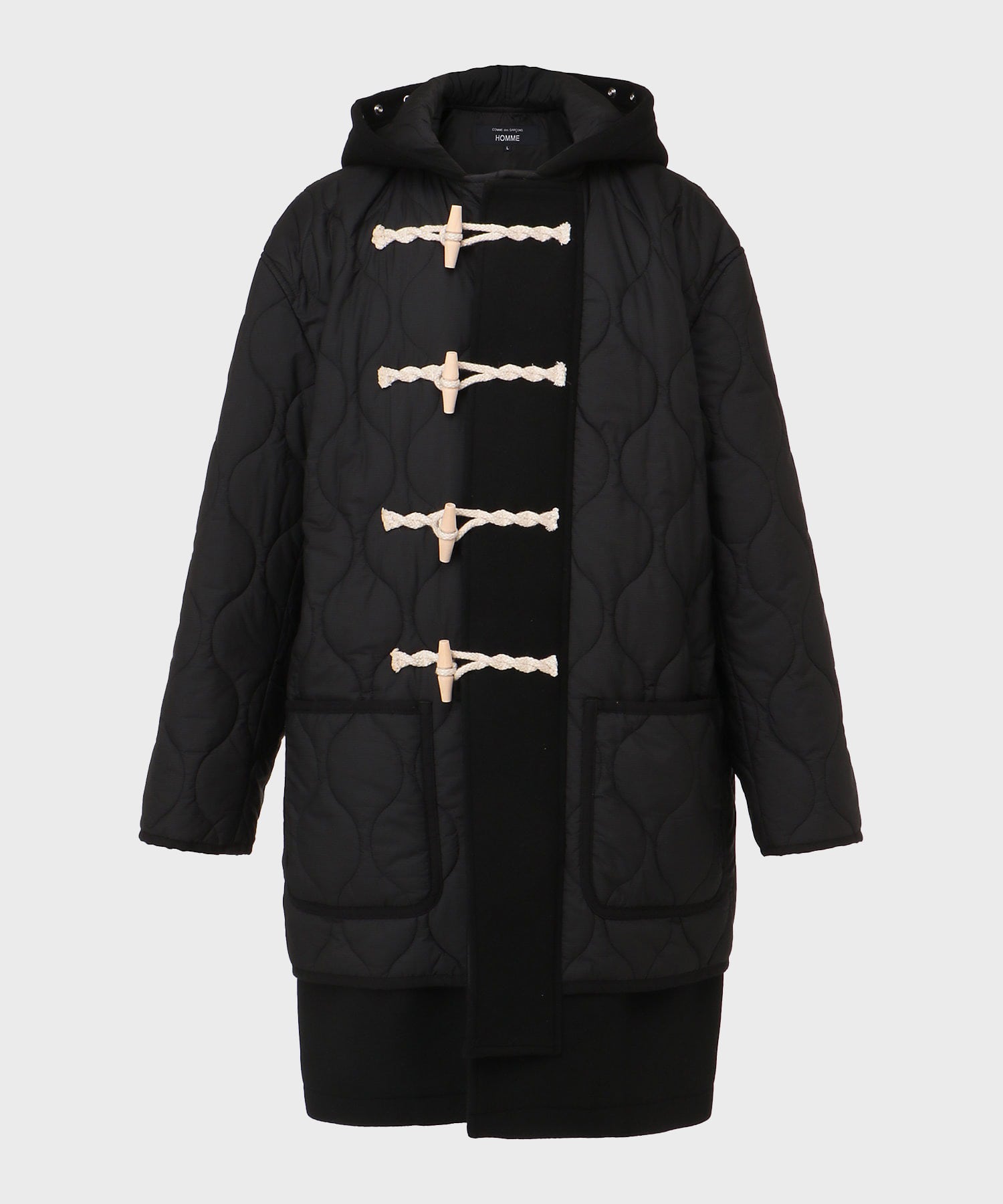 HP-C007-051 QUILT DUFFLE COAT | COMME DES GARCONS HOMME