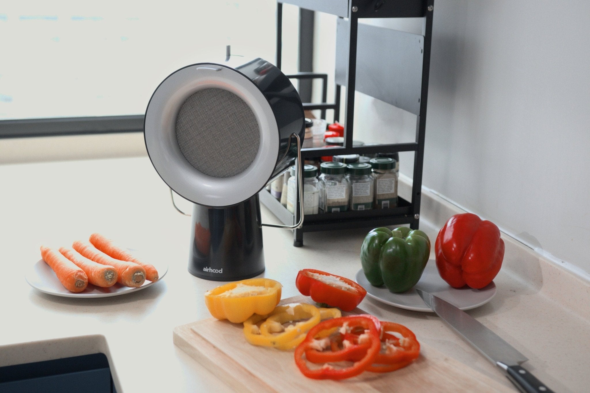 AirHood®| エアフード スペースブラック 有線タイプ【おうち焼肉に