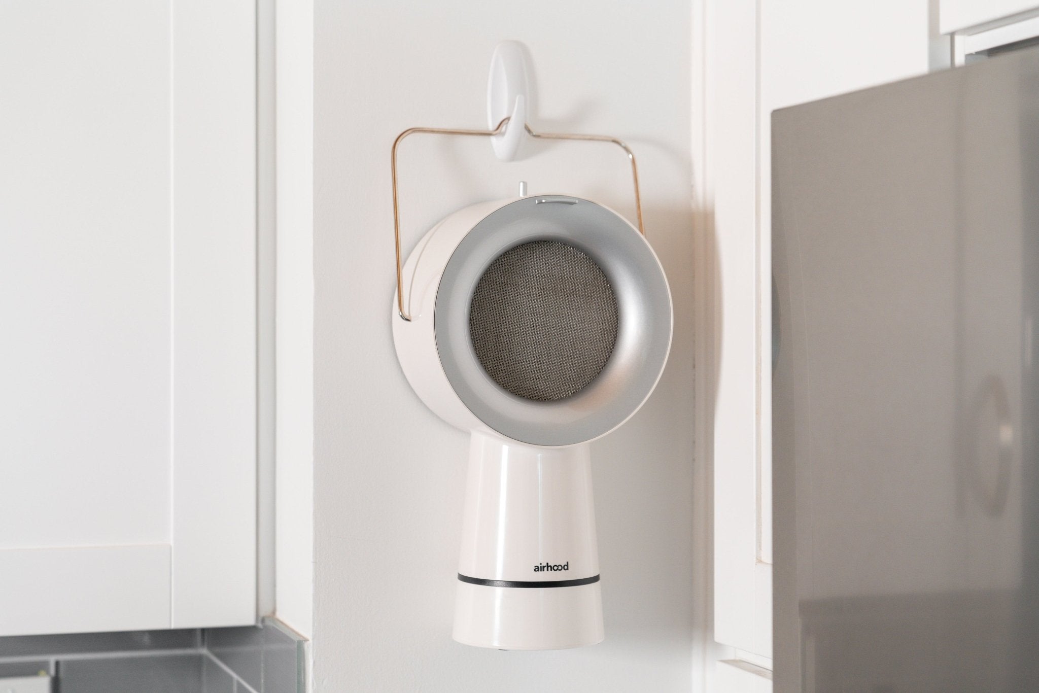 AirHood®| エアフード アイボリーホワイト 有線タイプ【おうち焼肉に