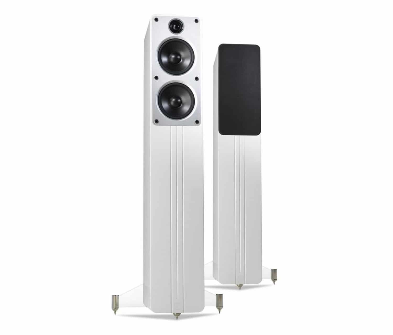Q ACOUSTICS Concept 40: Shiny Happy Speakers Holding Hands - The