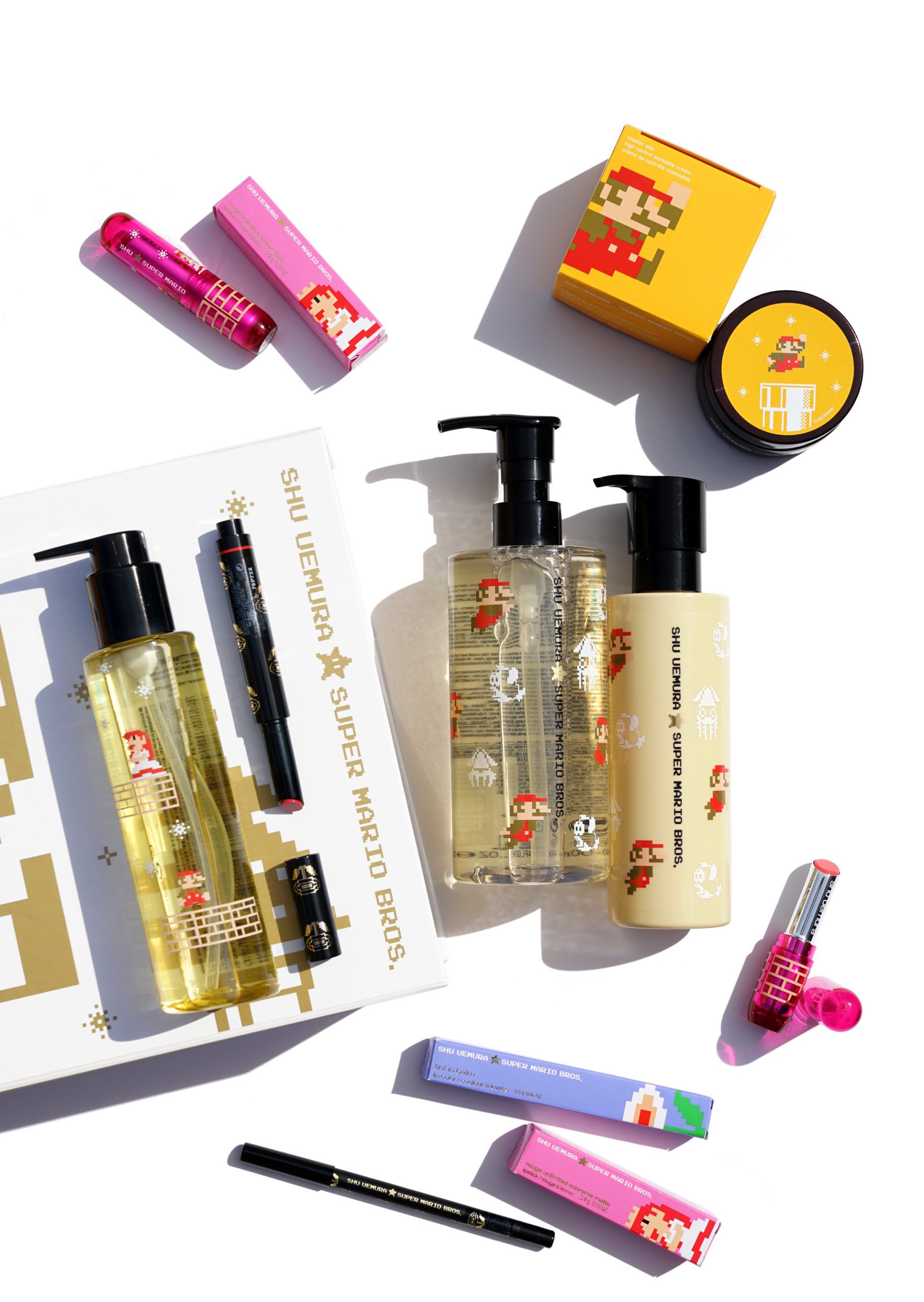 Shu Uemura x Super Mario Bros for Holiday - The Beauty Look Book