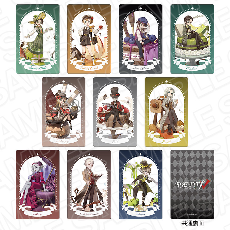 第五人格 Theキャラ ザッキャラ クリスマス 画家 缶バッジ 10点セット