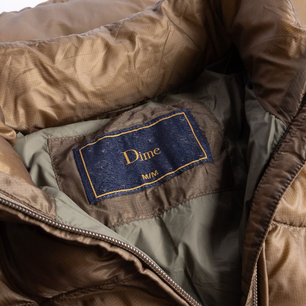 Dime Classic Ripstop Puffer Jacket - Gold | The Cream Store