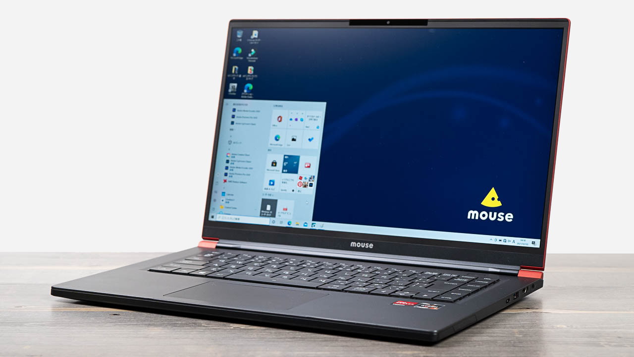 mouse X5-R7（Ryzen 7 4800H搭載）の実機レビュー - the比較