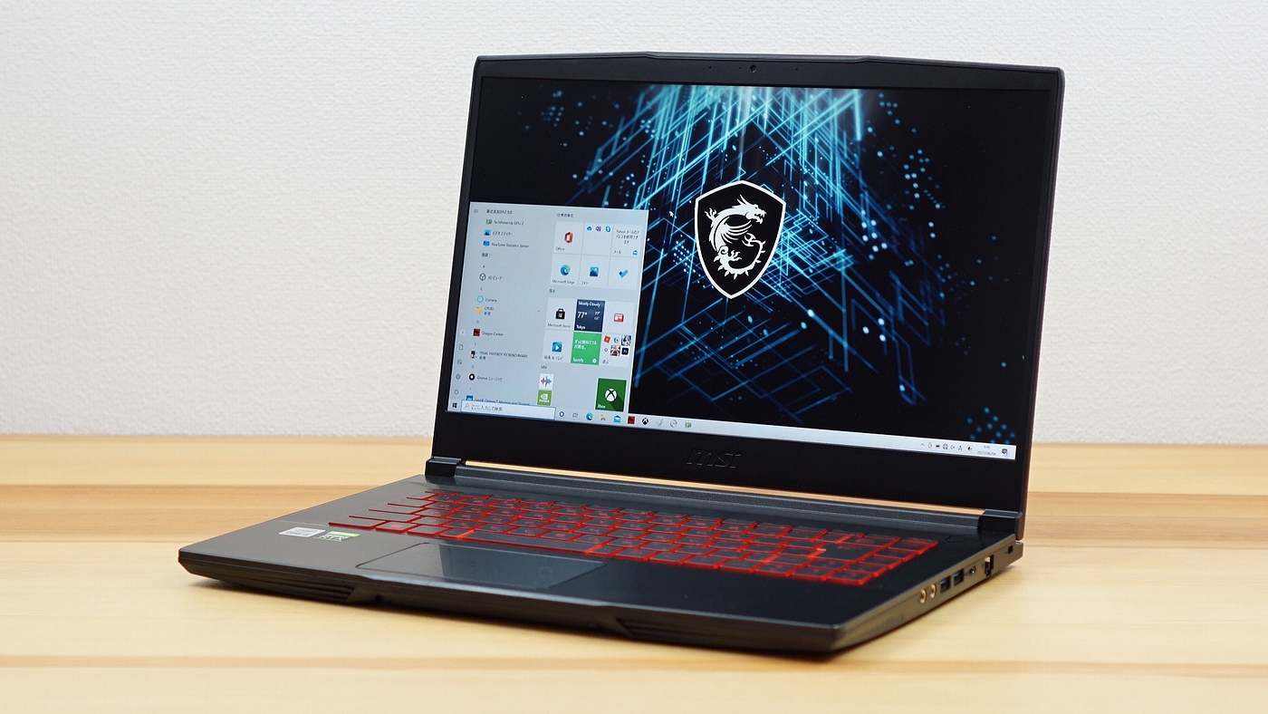 MSI GF63 Thin 10Uの実機レビュー - the比較