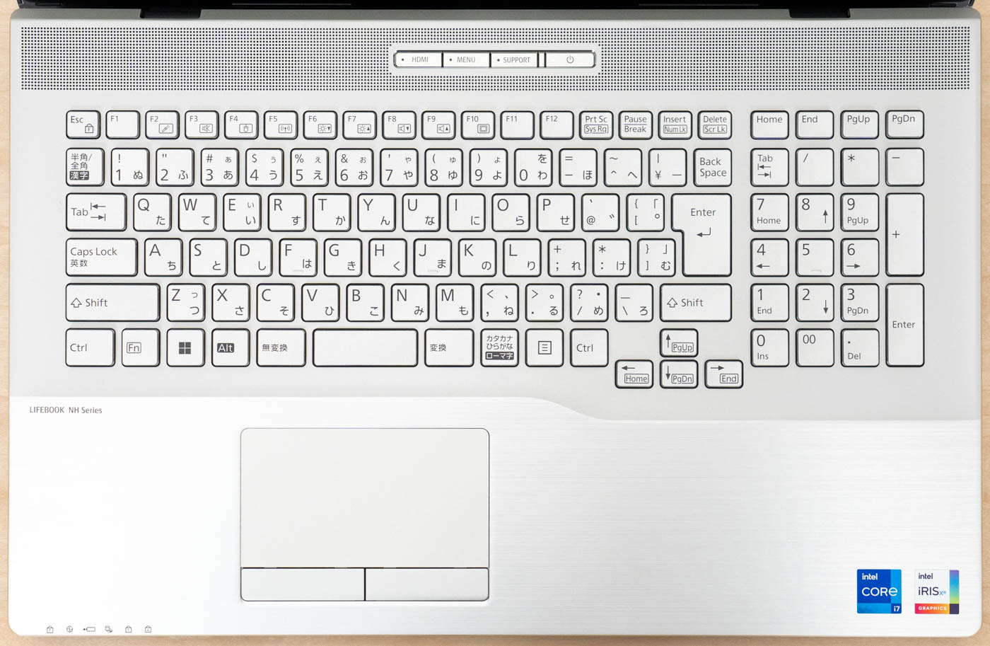 大画面・高性能・多機能なホームノートPC、富士通 LIFEBOOK WN1/H1の