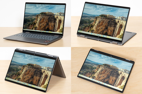 HP Envy x360 14-faの実機レビュー - Ryzen 8040 (HS) 搭載の2 in 1 PC