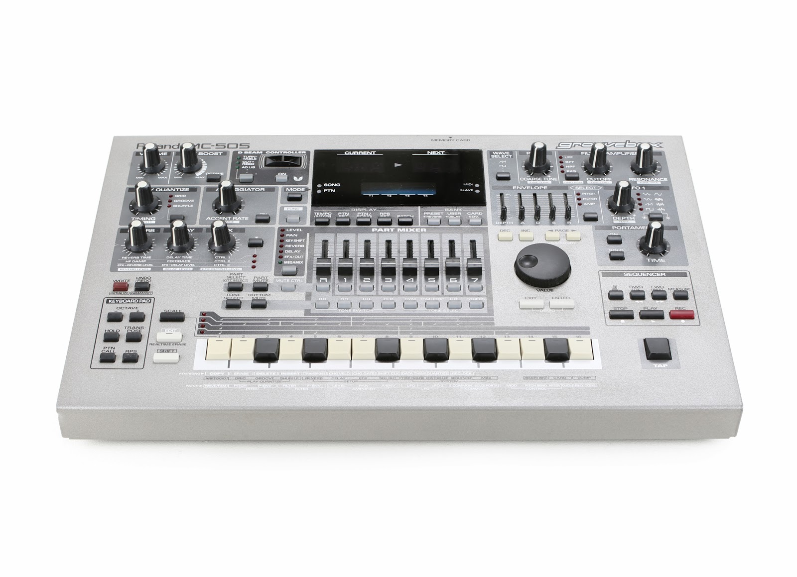 Roland MC-505 Groovebox - The Prodigy equipment