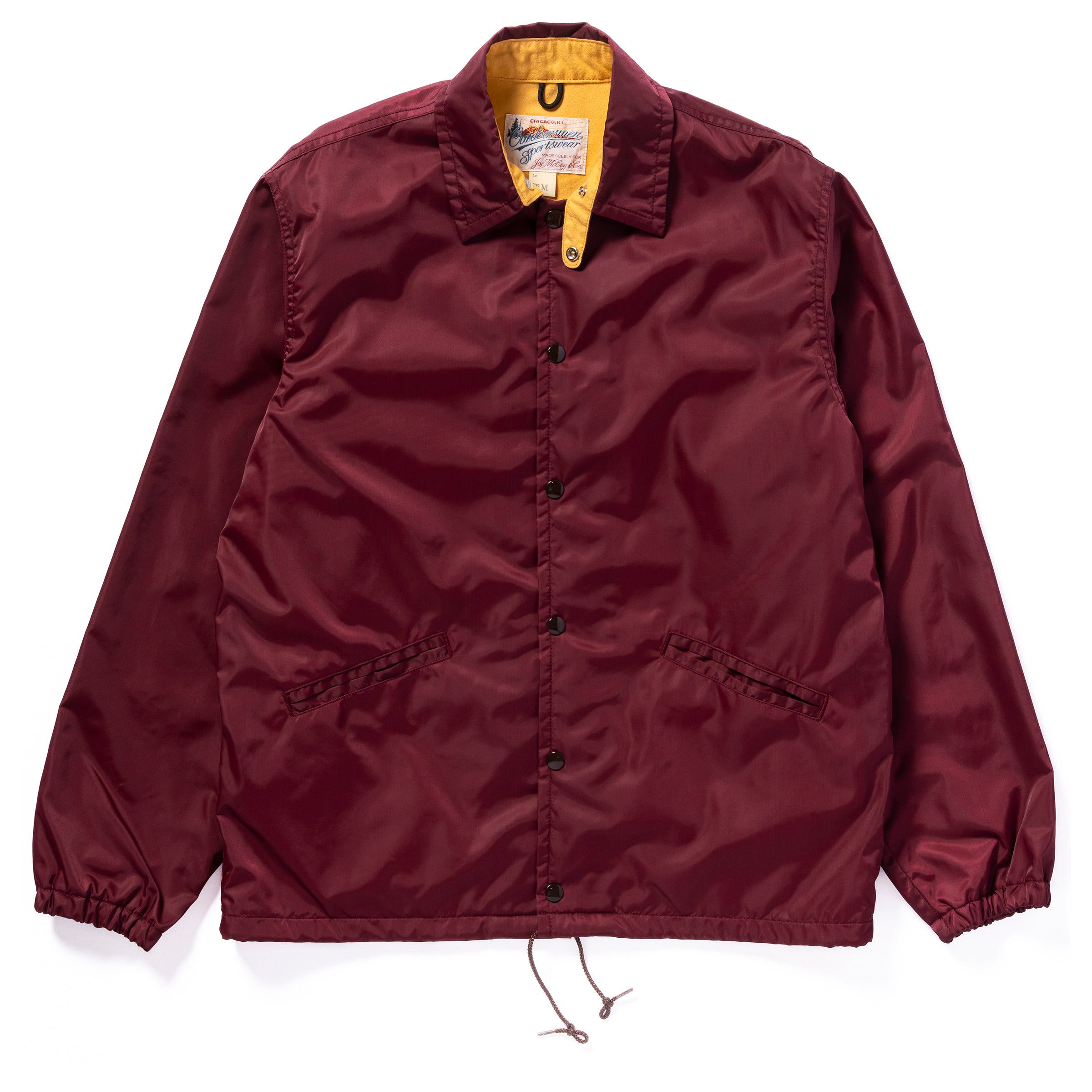 NYLON COTTON LINED COACH JACKET – The Real McCoy's