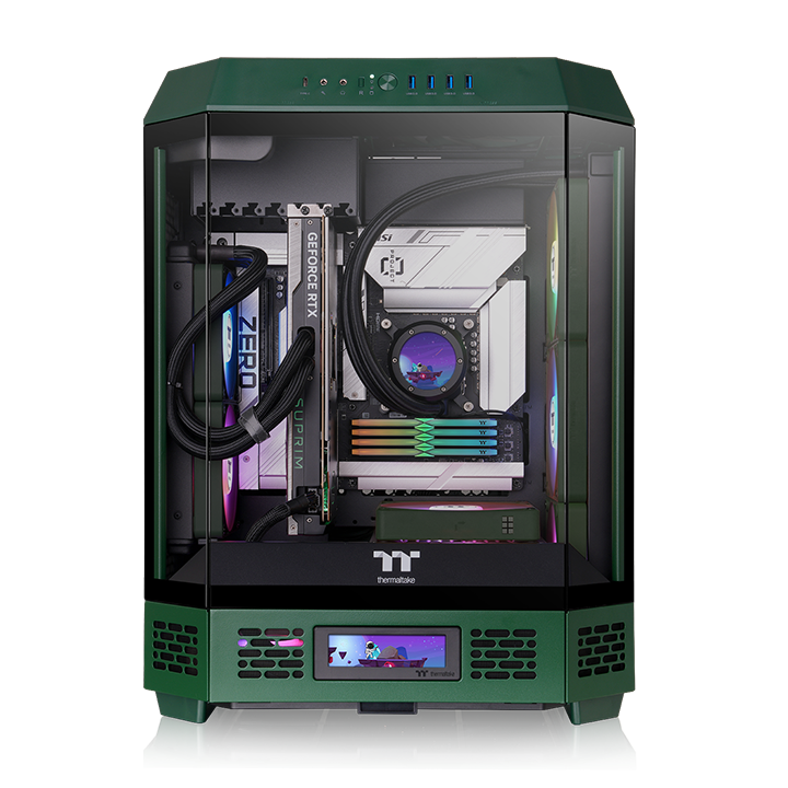 ThermaltakeThermaltake The Tower 600 Racing Green Mid Tower
