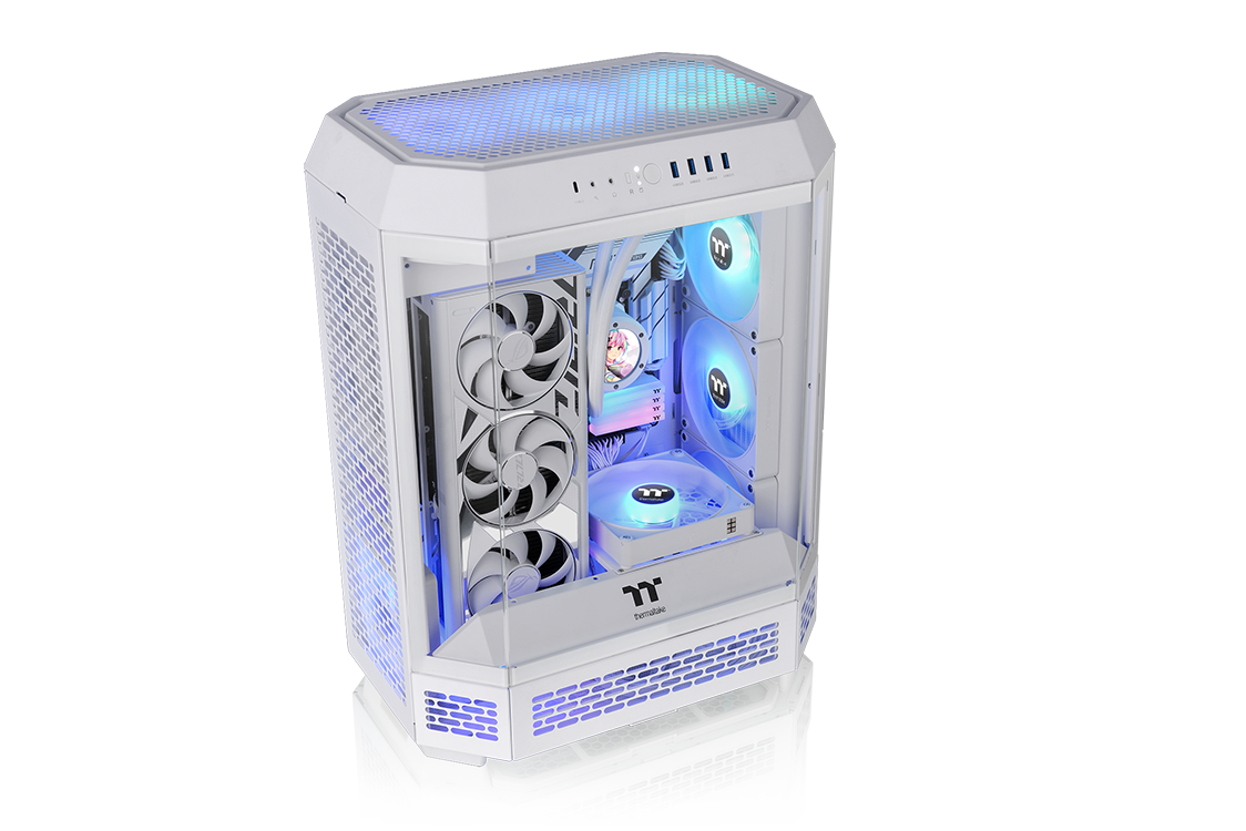 The Tower 600 Snow Mid Tower Chassis