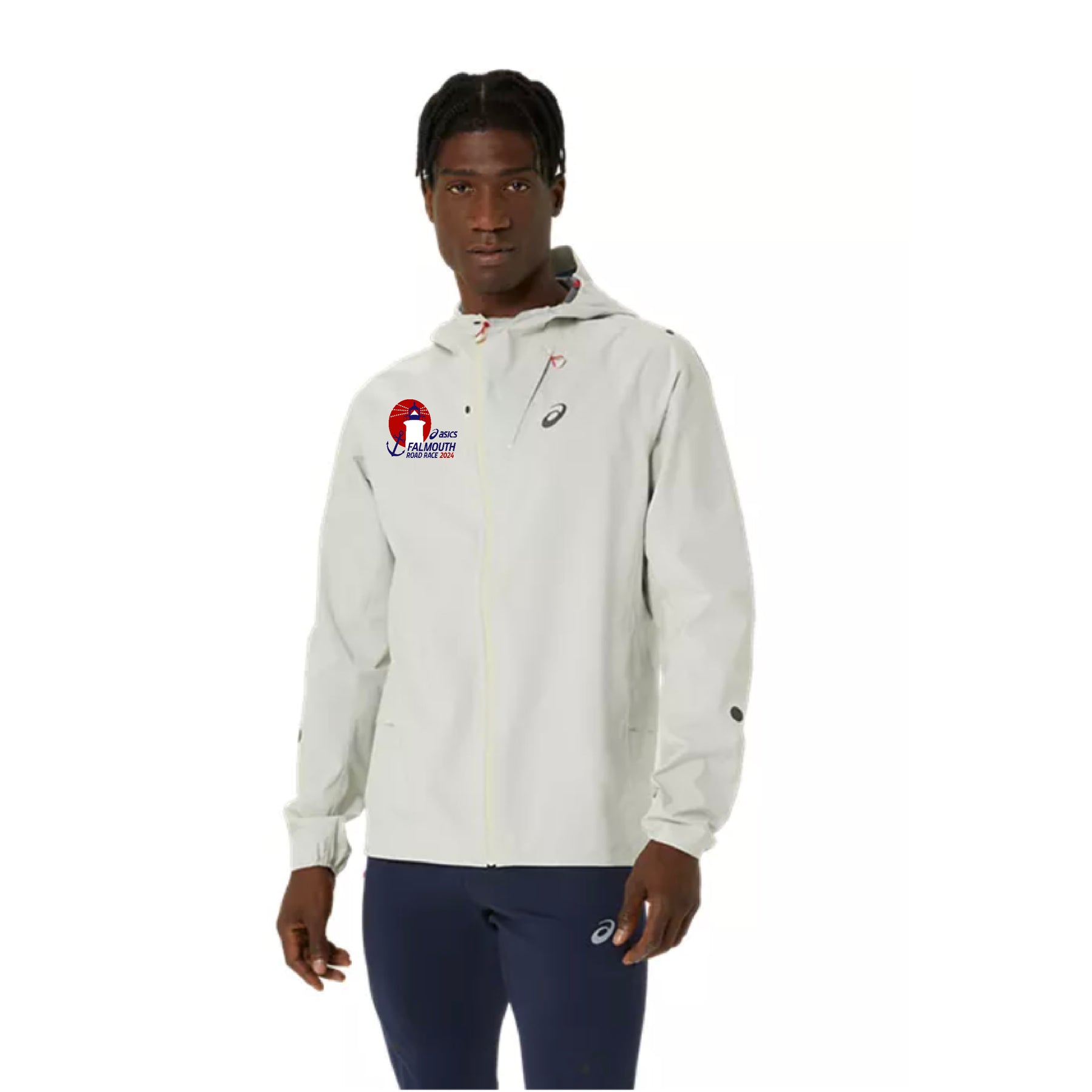 ASICS Men's Falmouth Road Race 2024 Metarun Waterproof Jacket